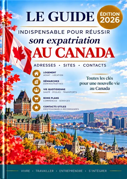 Couverture du guide pour réussir son expatriation au Canada, édition 2026